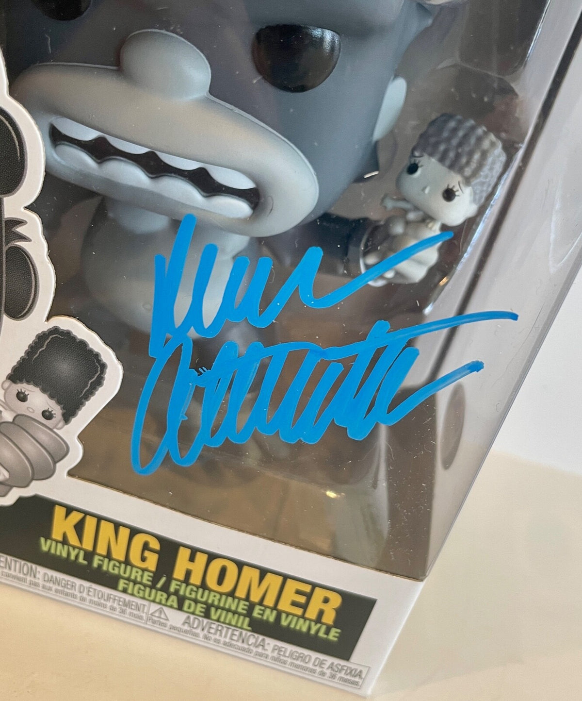 Dan Castellaneta King Homer Simpsons Signed Auto Funko Pop #822 PSA/DNA COA1