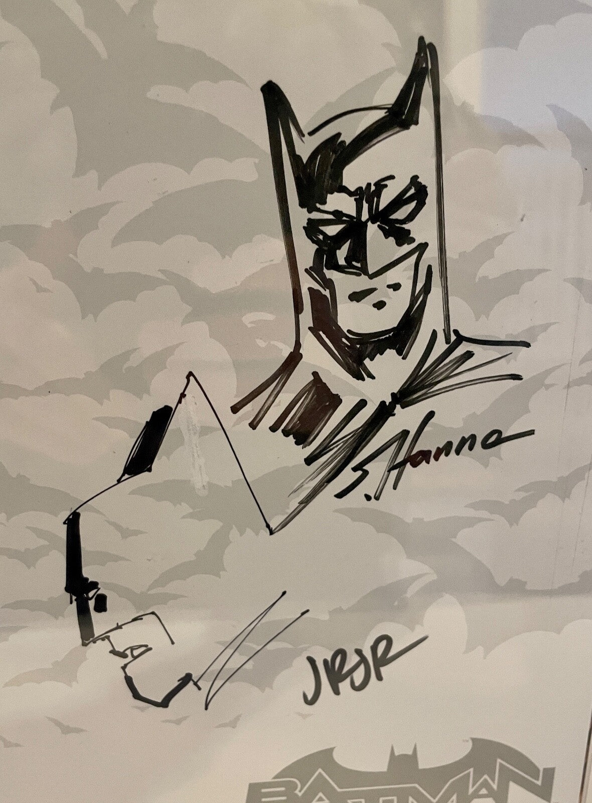 2020 Batman #100 Signed & Sketch John Romita Scott Hanna Blank Variant CGC 9.8 B2