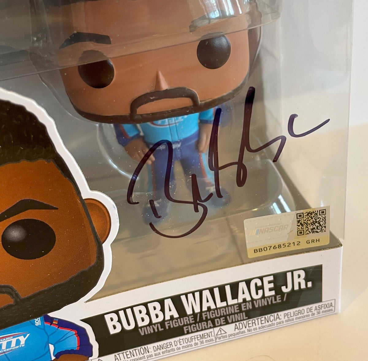 2020 Bubba Wallace Jr NASCAR Racing Signed Auto Funko Pop Figure #11 W/ COA 1