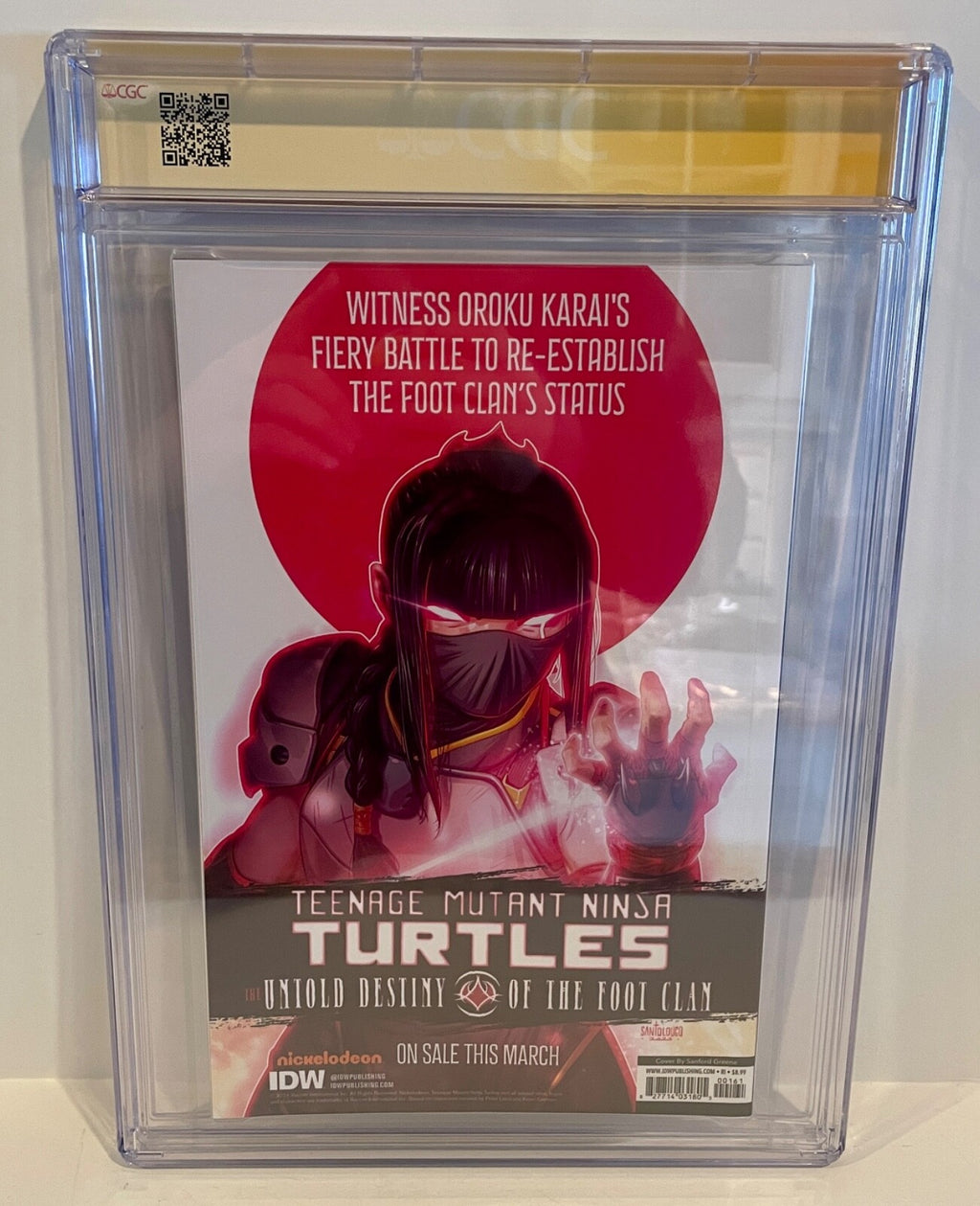 2024 The Last Ronin II Re-Evolution #1 1:50 Kevin Eastman Signed Sketch CGC 9.83