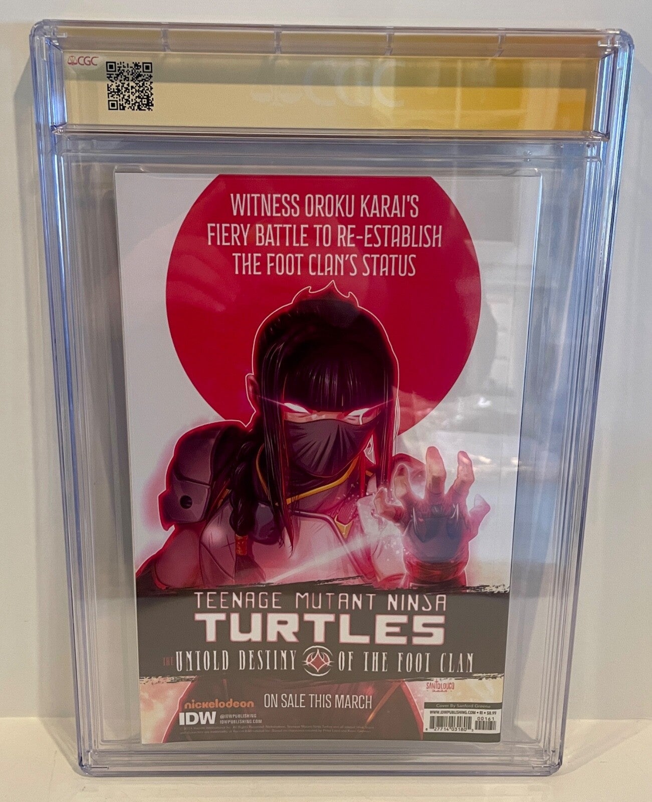 2024 The Last Ronin II Re-Evolution #1 1:50 Kevin Eastman Signed Sketch CGC 9.83