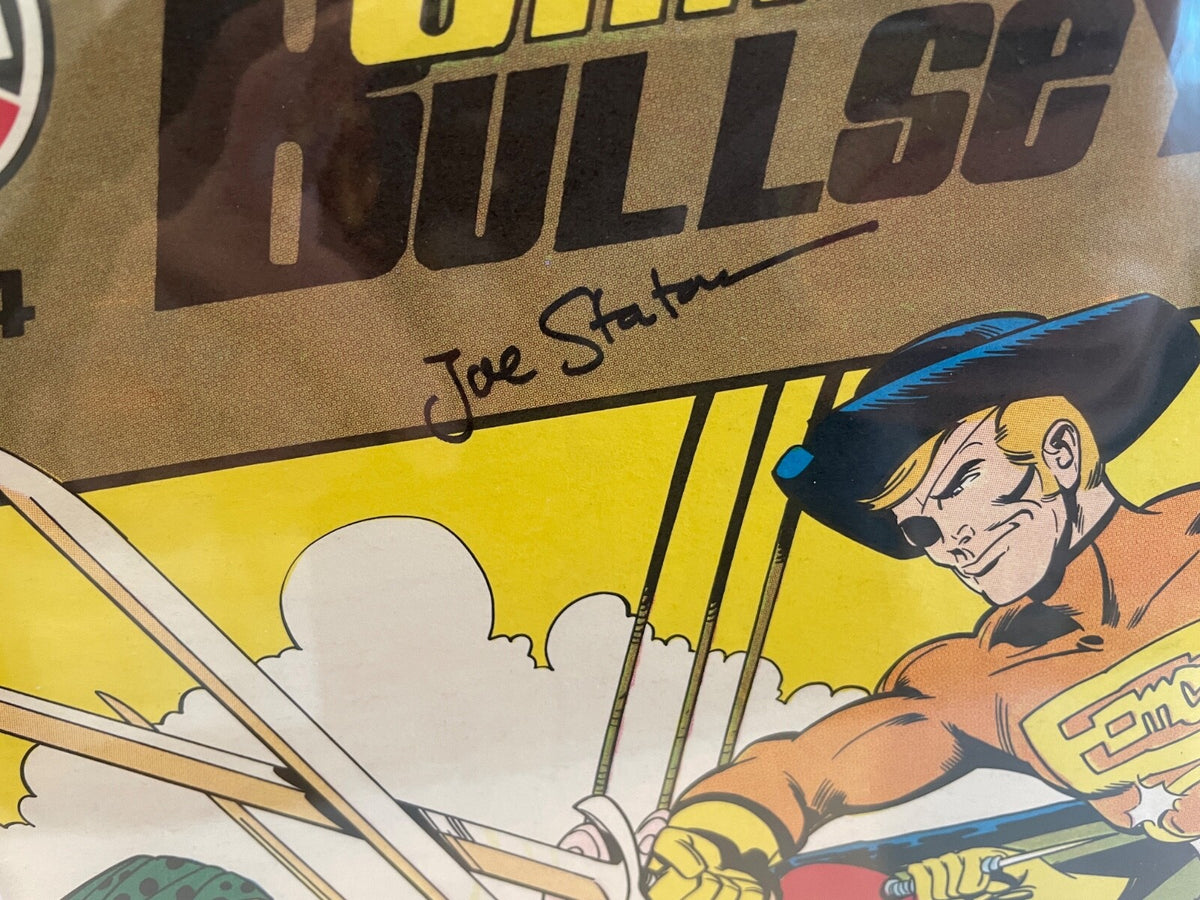 1976 Charlton Bullseye #4 Joe Staton Signed Auto Comic JSA CGC 9.22