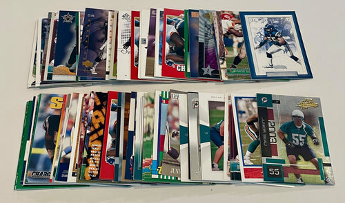 (88) Upper Deck Topps Panini Junior Seau Chargers Dolphins USC Trading Card LOT0