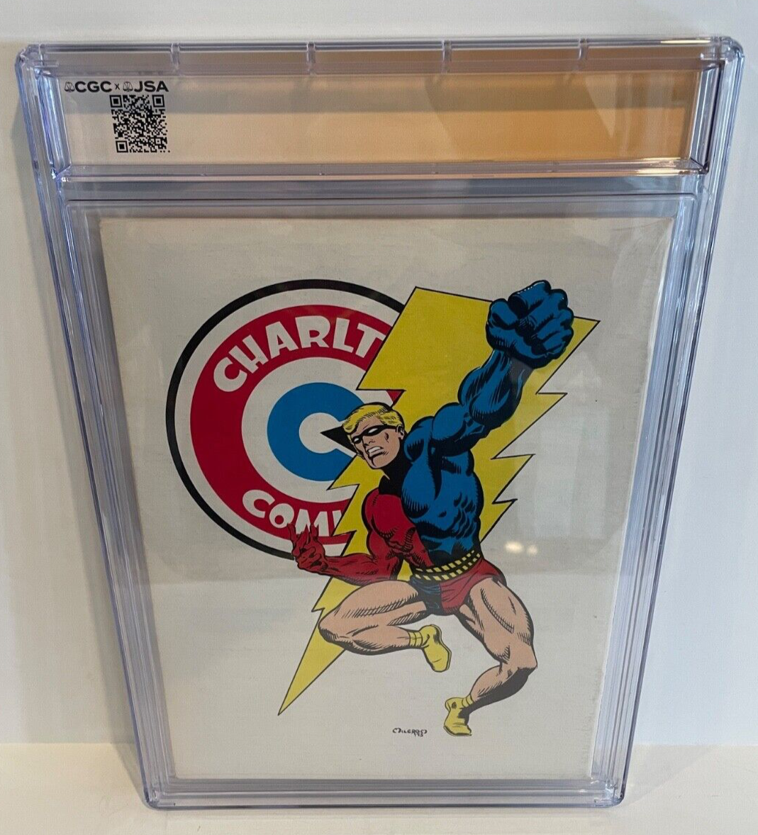 1976 Charlton Bullseye #4 Joe Staton Signed Auto Comic JSA CGC 9.23