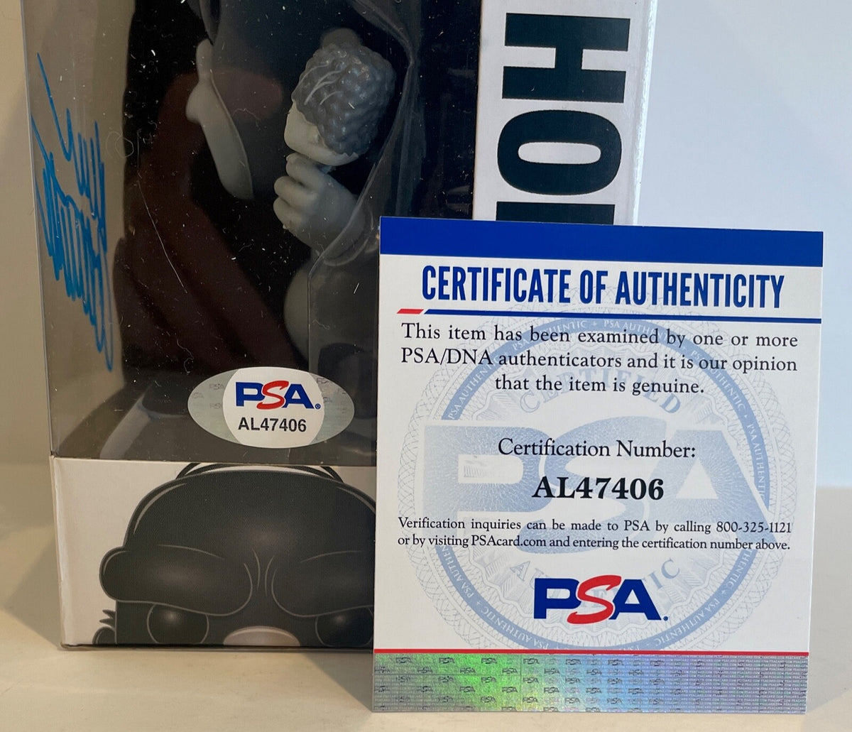 Dan Castellaneta King Homer Simpsons Signed Auto Funko Pop #822 PSA/DNA COA2