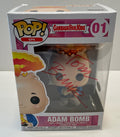 Tom Bunk Garbage Pail Kids Adam Bomb Signed Auto Funko Pop #01 PSA/DNA COA (C)0