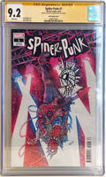 2022 Spider-Punk Marvel Variant #1 Signed & Sketch Maria Wolf Variant CGC 9.20