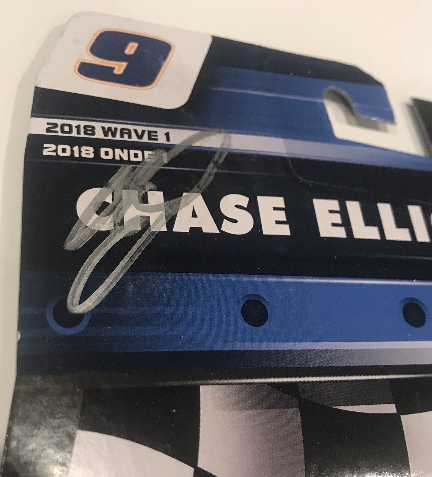 2018 Chase Elliott NAPA Auto Parts Signed Auto 1/64 Diecast Car W/ COA (A)1