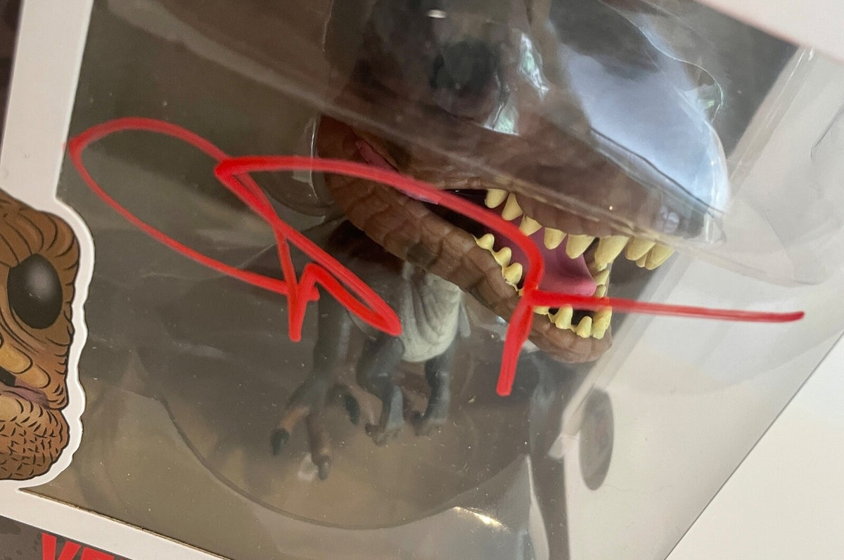 John Rosengrant Jurassic Park Velociraptor Signed Auto Funko Pop 549 PSA/DNA COA1