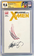 2011 Wolverine X-Men #1 Signed & Sketch Chris Claremont Blank Variant CGC 9.6 A0