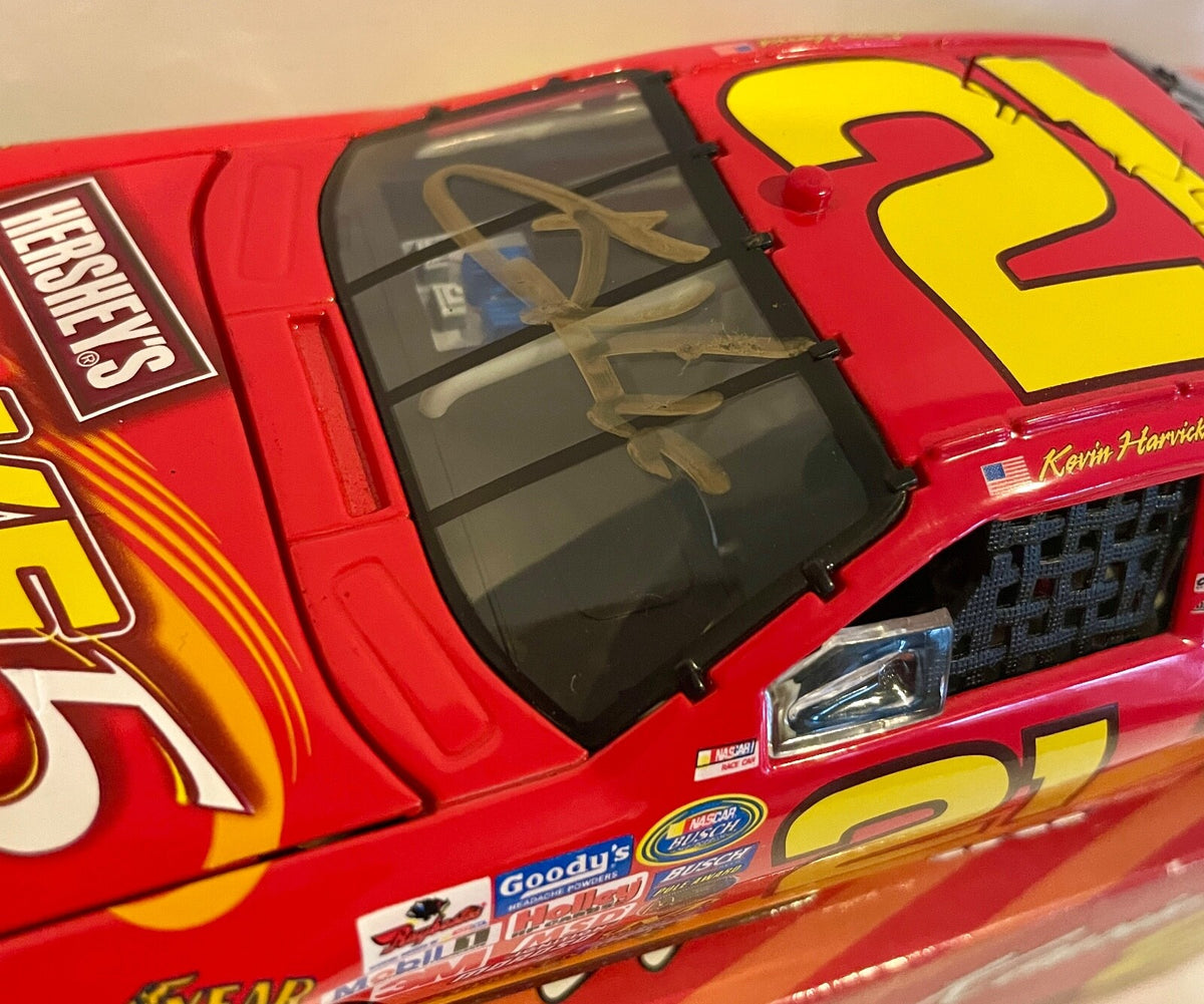 2005 Kevin Harvick & Richard Childress Take 5 Signed Auto 1/24 Diecast Car COA1