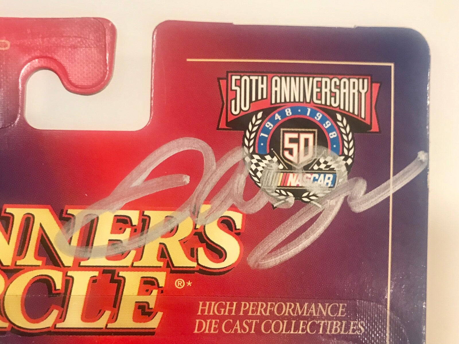 Dale Earnhardt Sr & Dale Earnhardt Jr Dual Signed 1/64 1998 Coke Diecast Car COA2