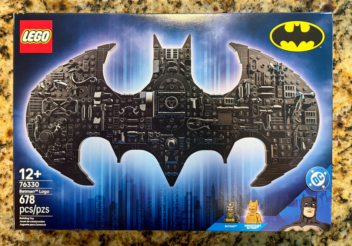 Batman Logo DC Comics LEGO BUILD ONLY 76330 **NO MINIFIGURES***1