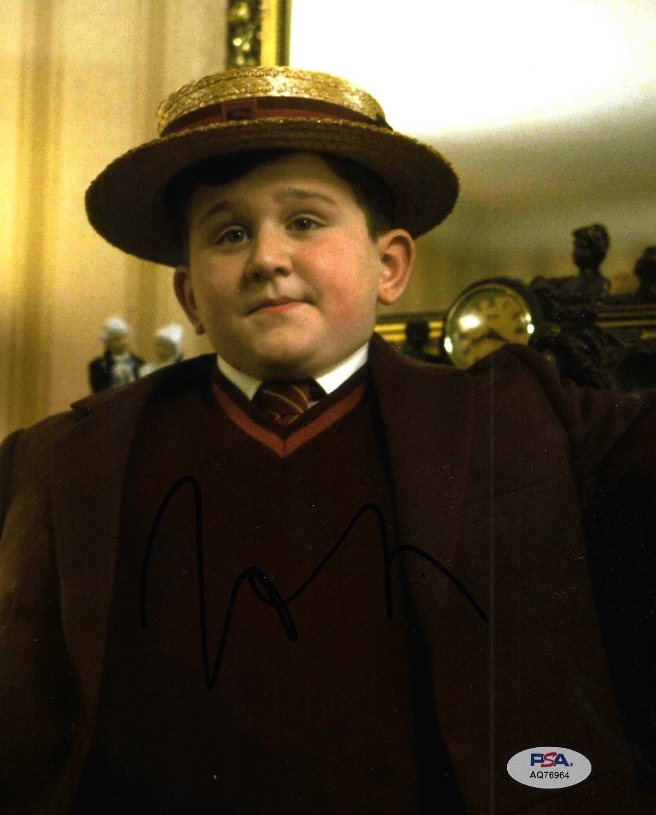Harry Melling Dudley Dursley Harry Potter Signed Auto 8x10 Photo PSA DNA #20