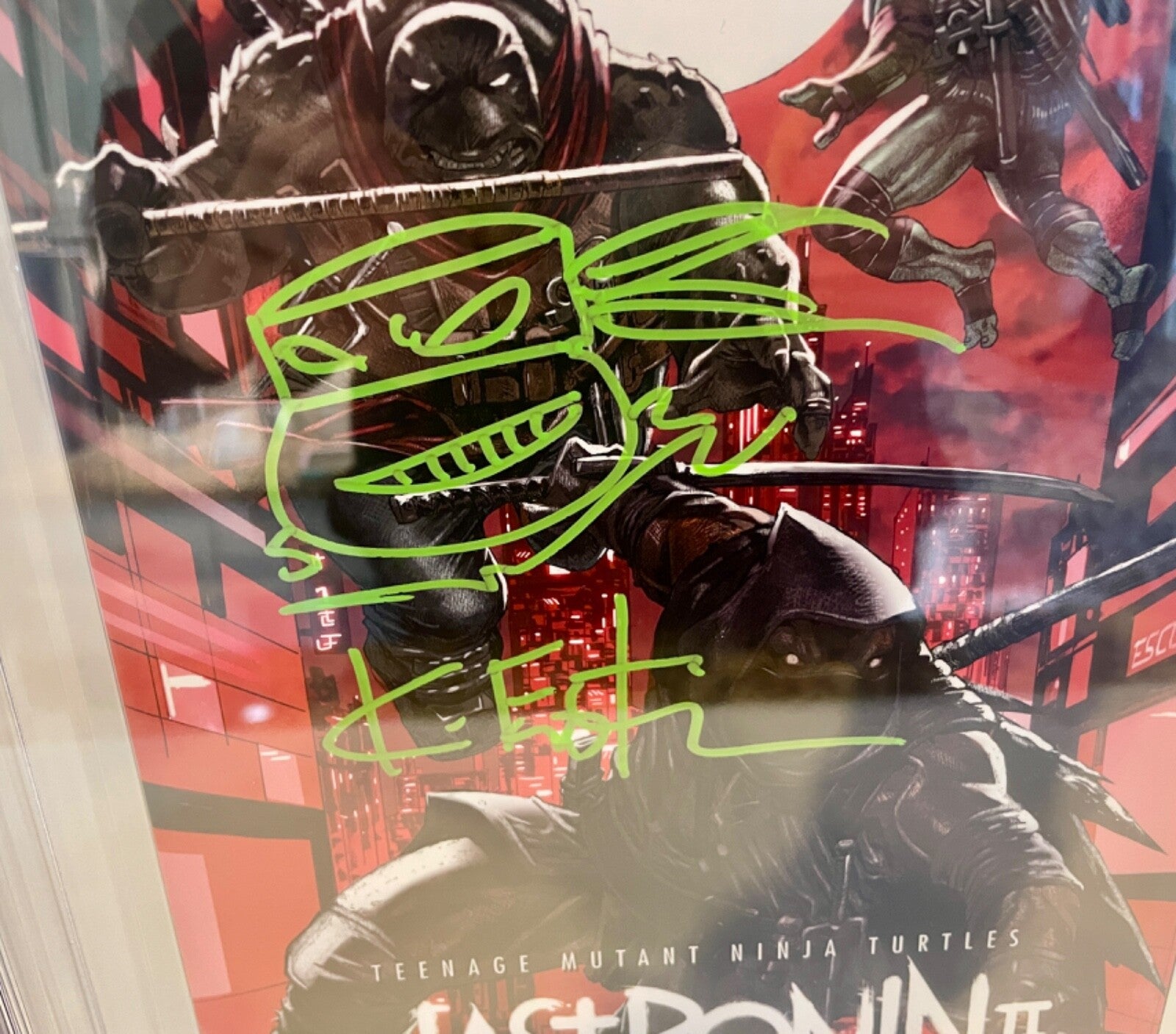 2024 The Last Ronin II Re-Evolution #1 Kevin Eastman Signed Sketch CGC 9.8 (A)2