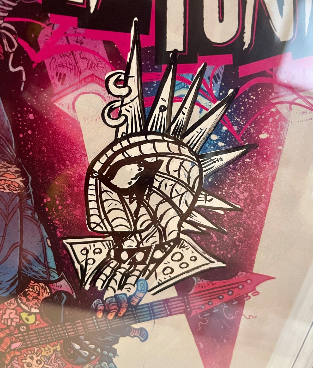 2022 Spider-Punk Marvel Variant #1 Signed & Sketch Maria Wolf Variant CGC 9.23