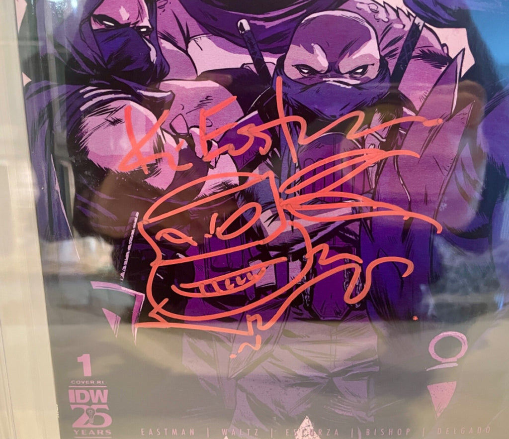 2024 The Last Ronin II Re-Evolution #1 1:50 Kevin Eastman Signed Sketch CGC 9.82
