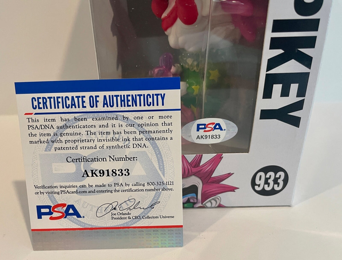 Chiodo Brothers Killer Klowns Spikey Signed Auto Funko Pop #933 PSA/DNA COA #22