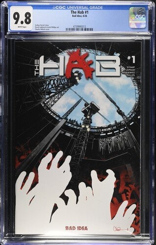 2026 Bad Idea Comics The HAB Charlie Adlard #1 CGC Graded 9.80