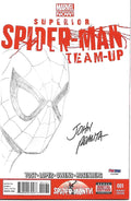John Romita Signed Superior Spiderman #1 Marvel Original Art Sketch PSA/DNA COA0