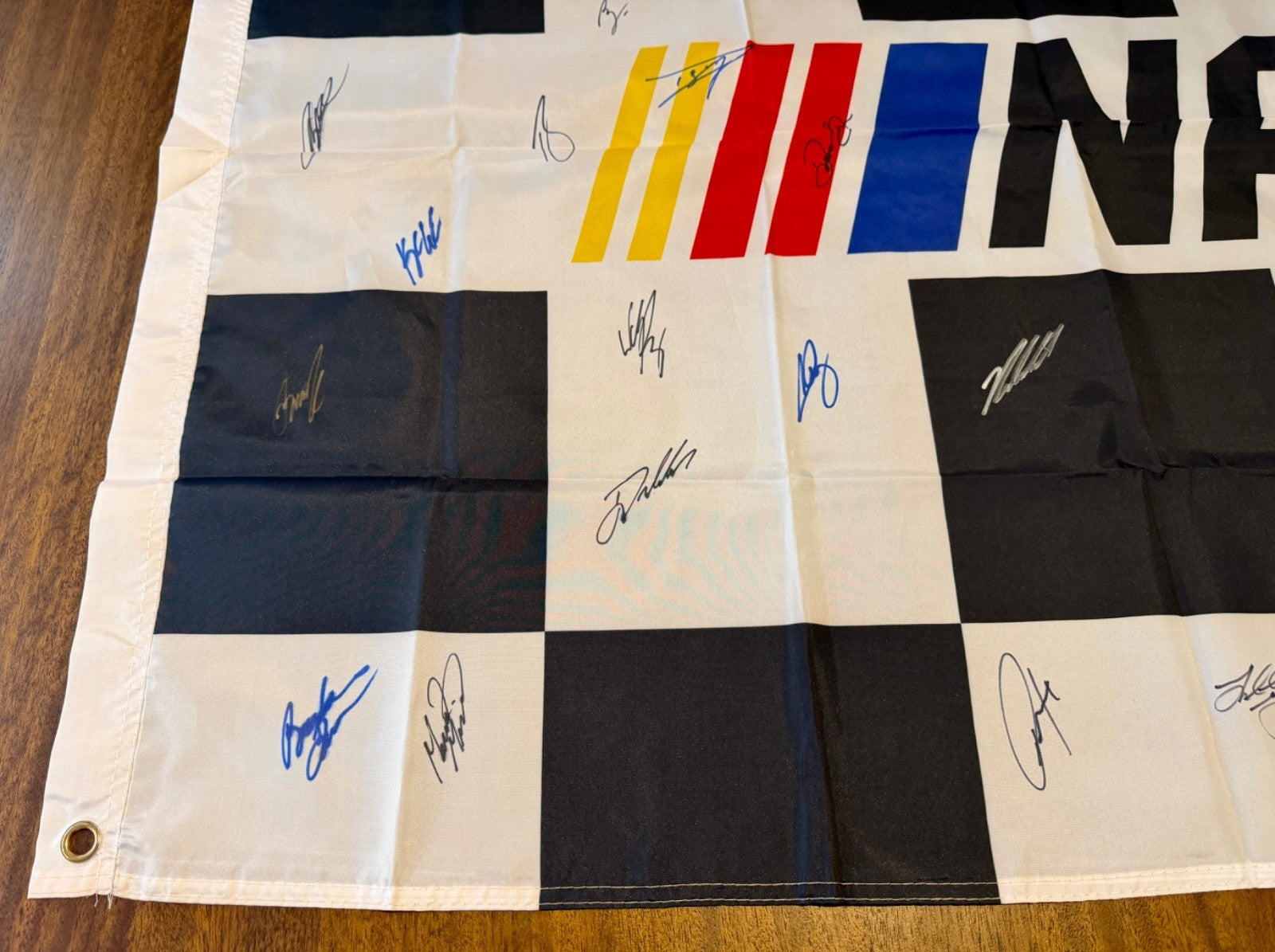 2026 NASCAR Multi 51 Signed 3'x5' Flag Kyle Busch Dale Jr Gordon Chase Elliott +2