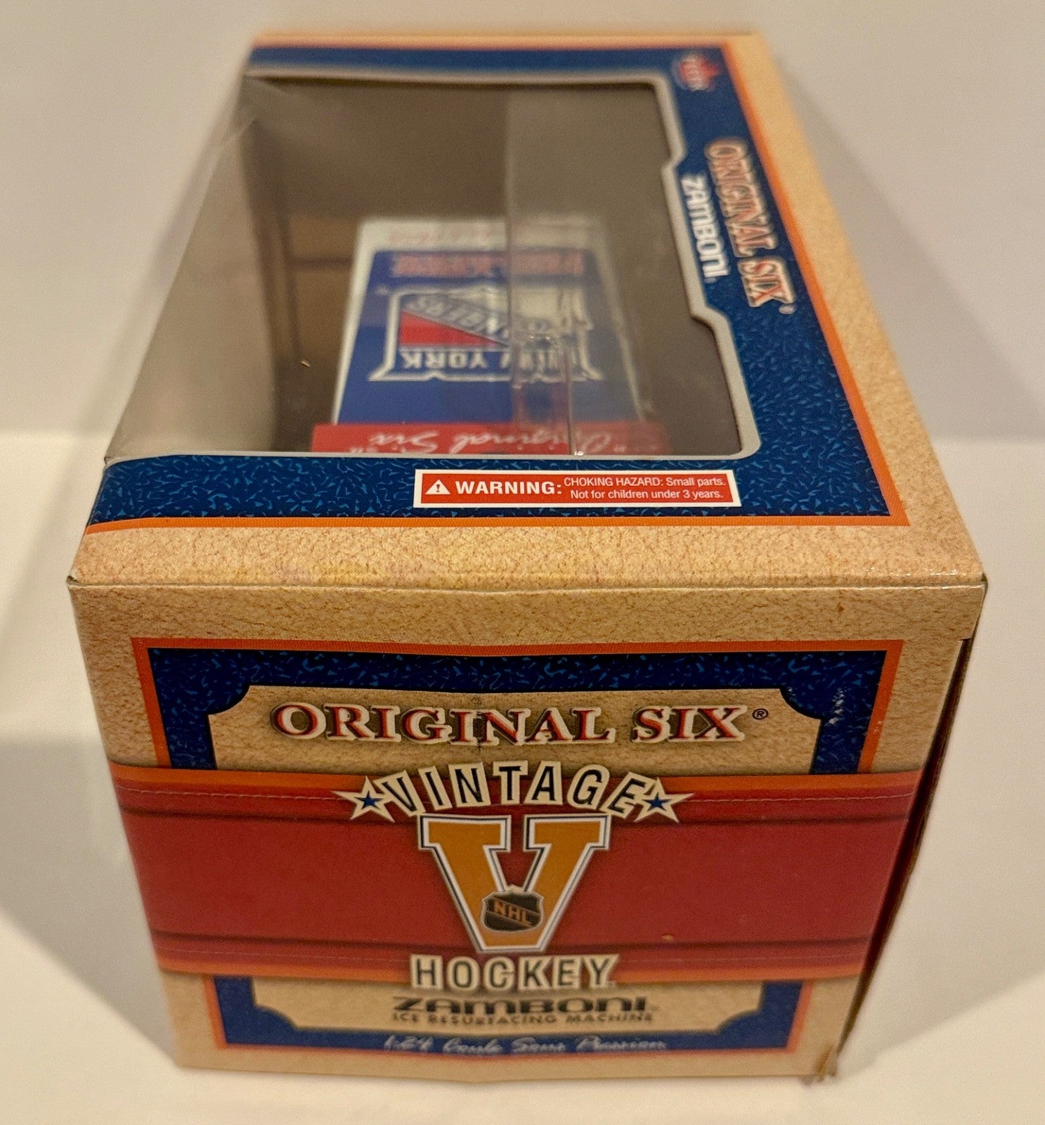 BRAND NEW Fleer Original 6 Vintage New York Rangers 1/24 Zamboni Bank Limited2