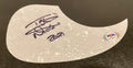 Nicko McBrain Iron Maiden Drummer Signed Guitar Pickguard PSA/DNA COA (B)0