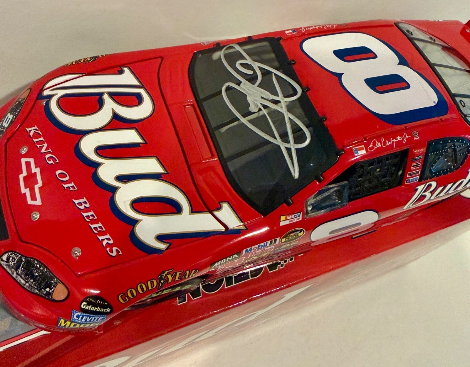 2005 Dale Earnhardt Jr. Budweiser #8 Signed Auto 1/24 Diecast Car W/ COA1