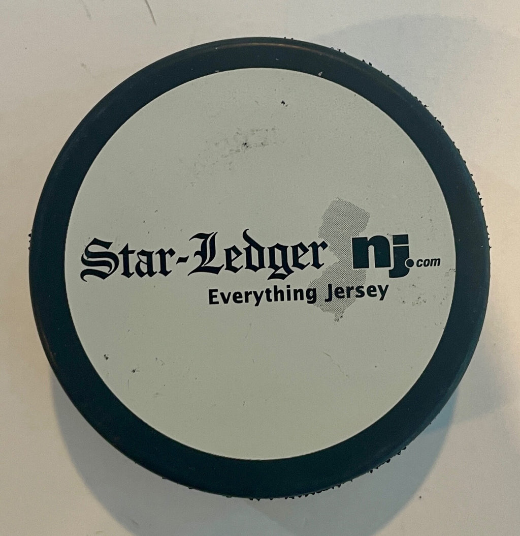 Official New Jersey Devils NHL Ice Hockey Puck 25th Anniversary Give Away Promo1