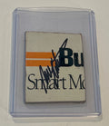 1989 Mark Martin Folgers Coffee Signed Race Used 2x3 Sheetmetal Piece #190