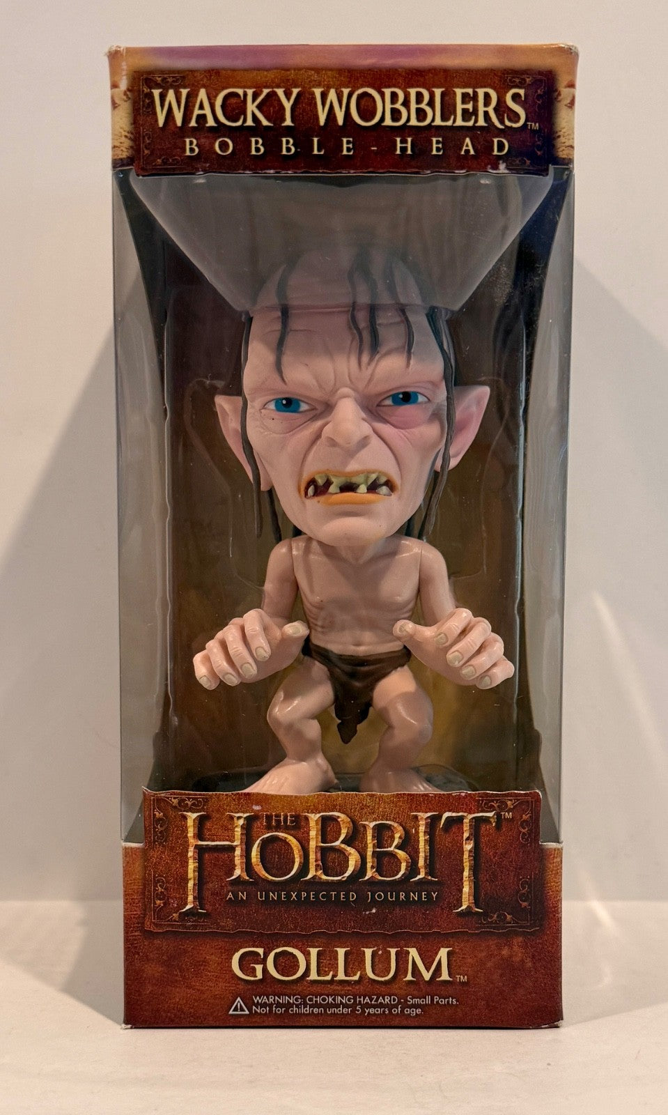 Funko Lord of the Rings The Hobbit Movie GOLLUM Bobble Head Wacky Wobblers0