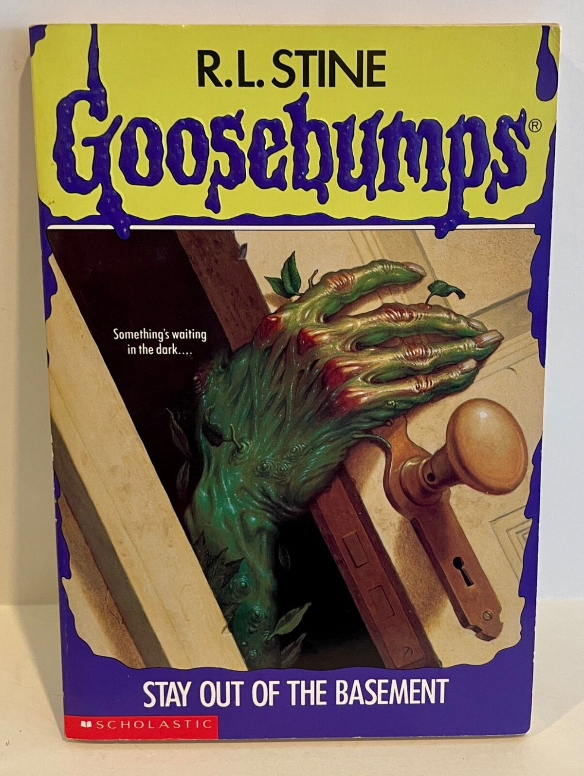 Tim Jacobus Goosebumps Stay Out Of The Basement #2 Signed Original Book PSA DNA0