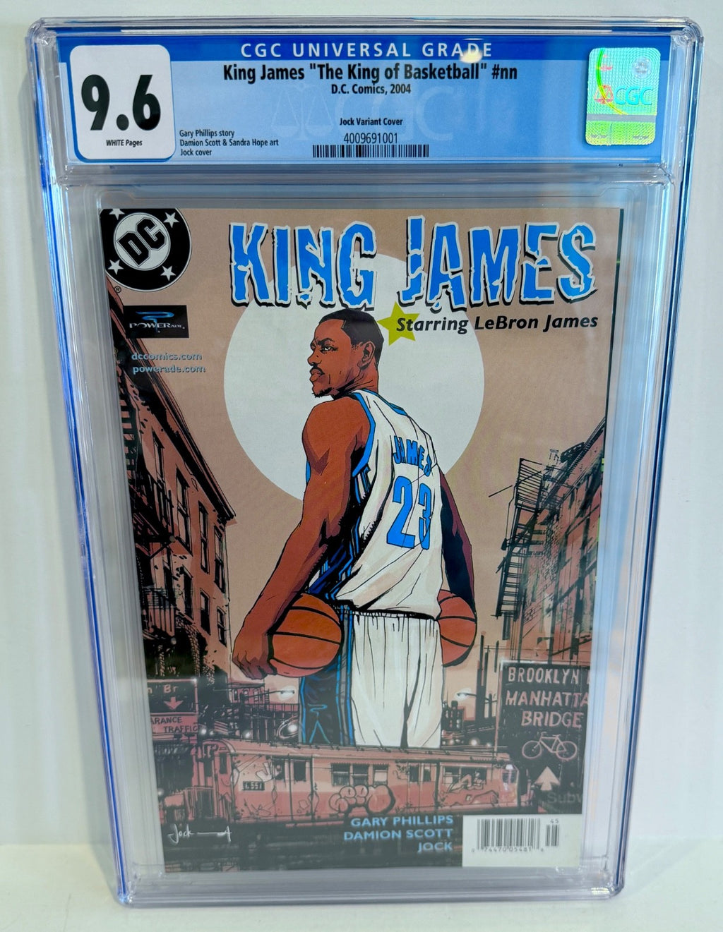 2004 DC Comics King James Basketball Lebron James Rookie RC Graded CGC 9.60