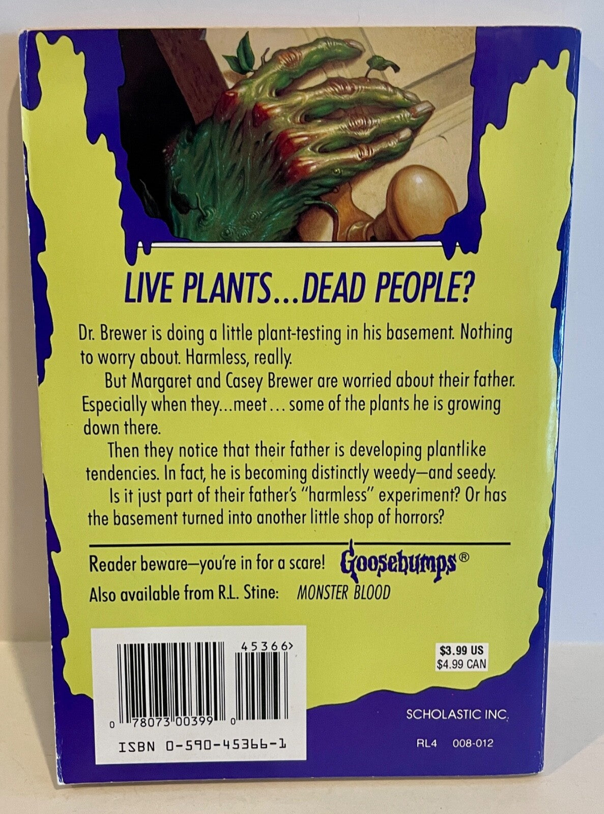 Tim Jacobus Goosebumps Stay Out Of The Basement #2 Signed Original Book PSA DNA1