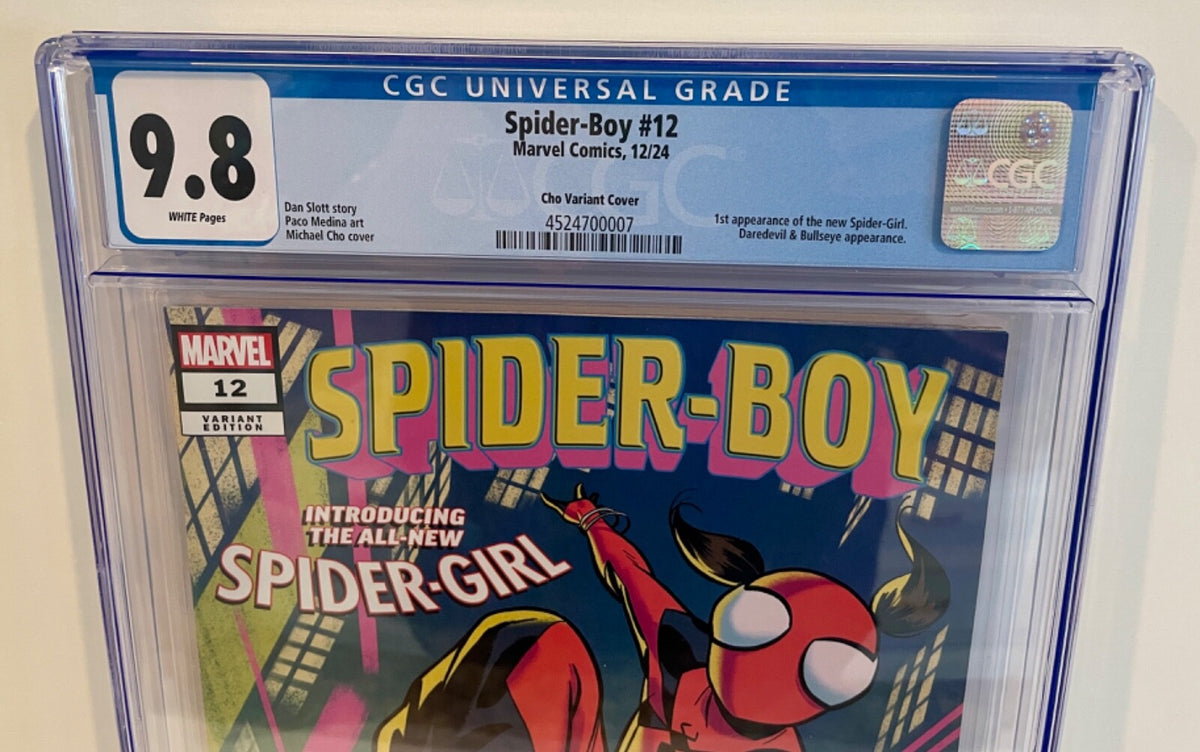 2024 Marvel Comics Spider Boy #12 Michael Cho Cover Variant CGC Graded 9.81