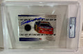 2001 Super Shots JUMBO Jeff Gordon Race Used Tire Signed Auto Card PSA DNA0