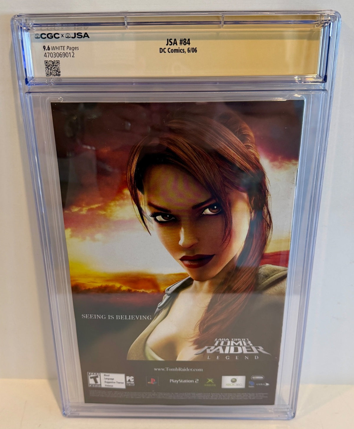 2006 DC Comics JSA #84 George Perez Signed Auto Comic JSA CGC 9.63