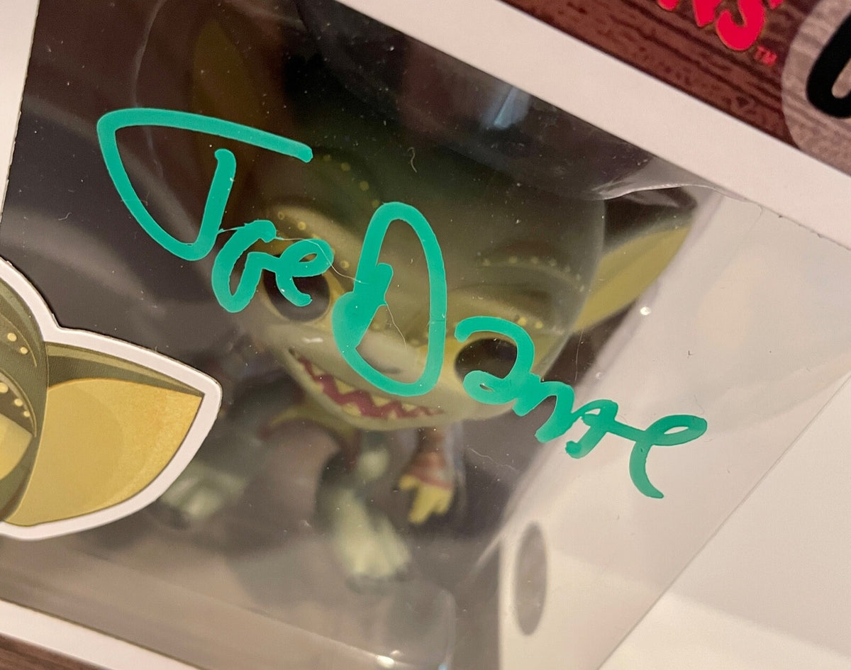 Joe Dante Gremlins Green Gremlin Signed Auto Funko Pop Figure #06 PSA/DNA COA1