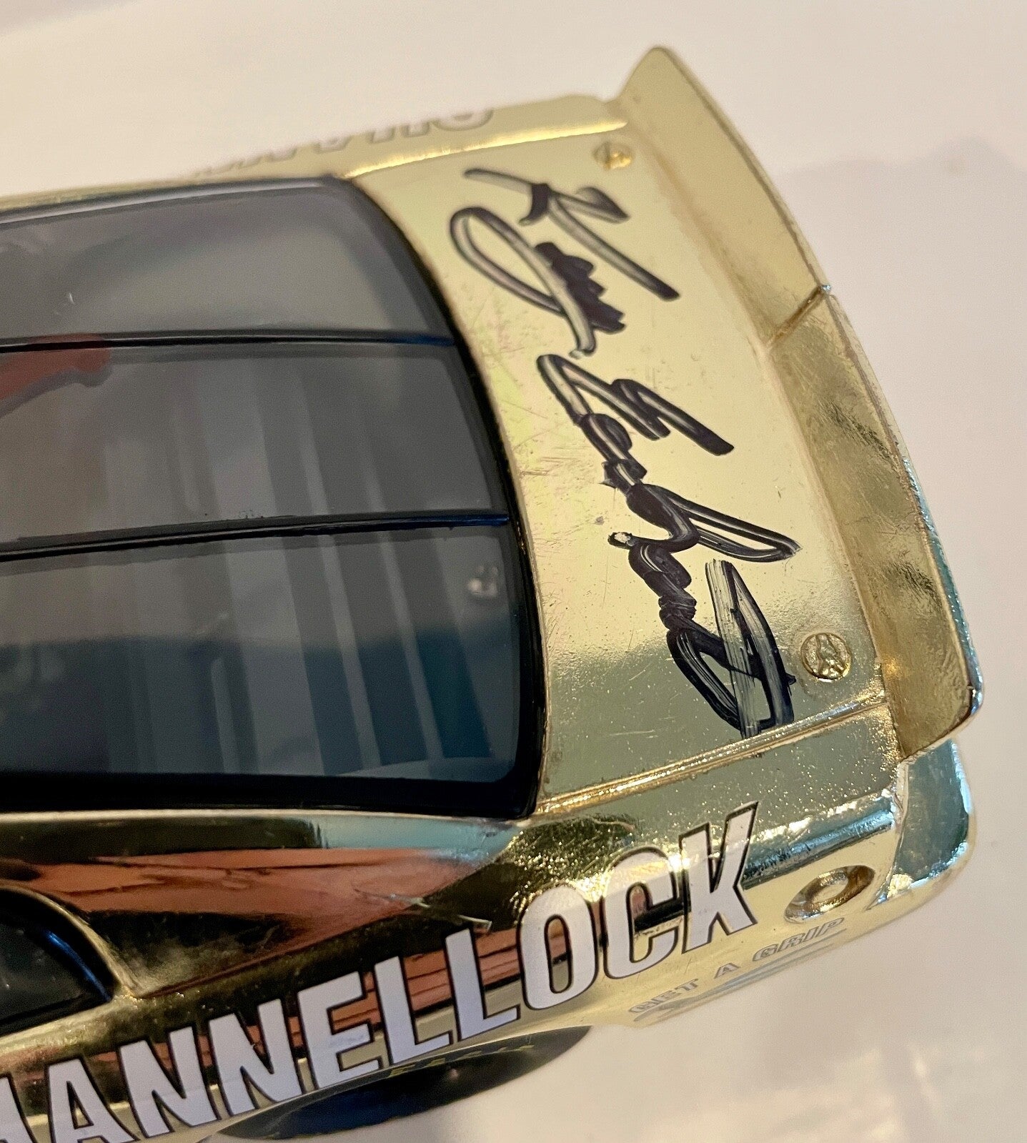 1998 Dale Earnhardt Sr & Kerry Dale Earnhardt Jr Trip Signed 1/24 Diecast Car2