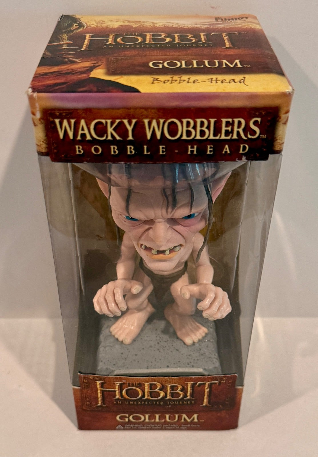 Funko Lord of the Rings The Hobbit Movie GOLLUM Bobble Head Wacky Wobblers1