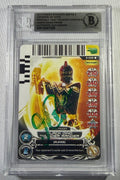 2013 Power Rangers Black Dino Jason David Frank Signed Auto Card BAS Beckett0