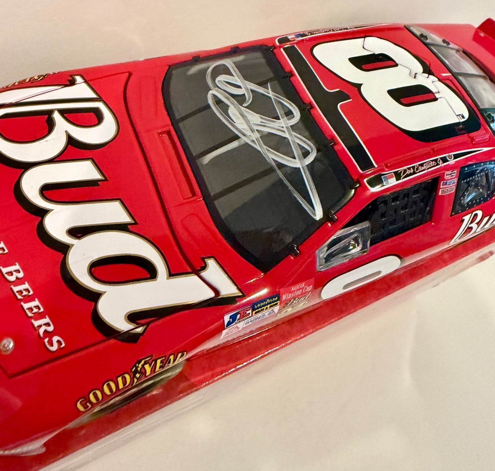 2003 Dale Earnhardt Jr. Budweiser #8 Signed Auto 1/24 Diecast Car W/ COA1