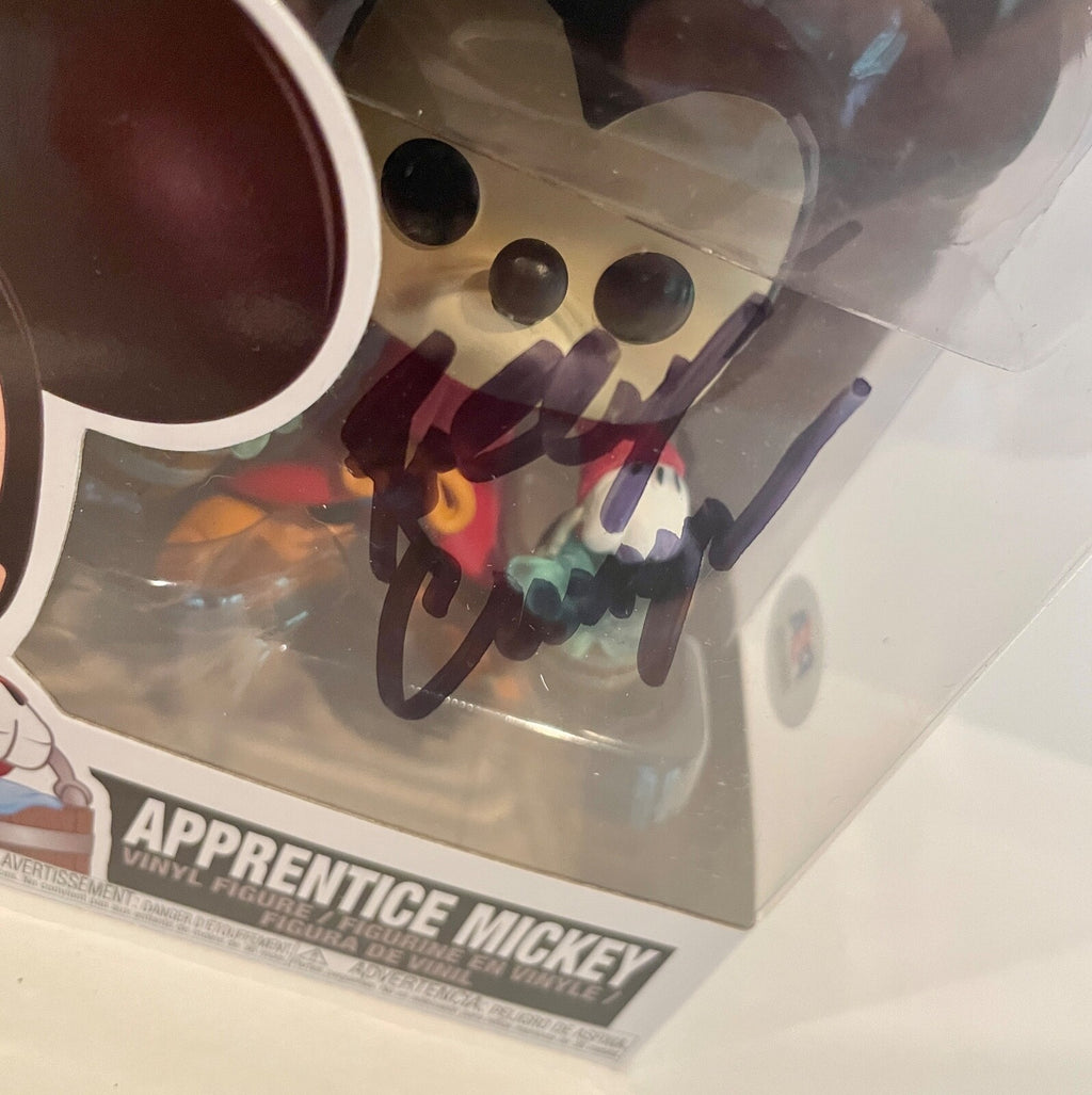 Rally Crump Mickey Mouse Apprentice Signed Auto Funko Pop #426 PSA/DNA COA1