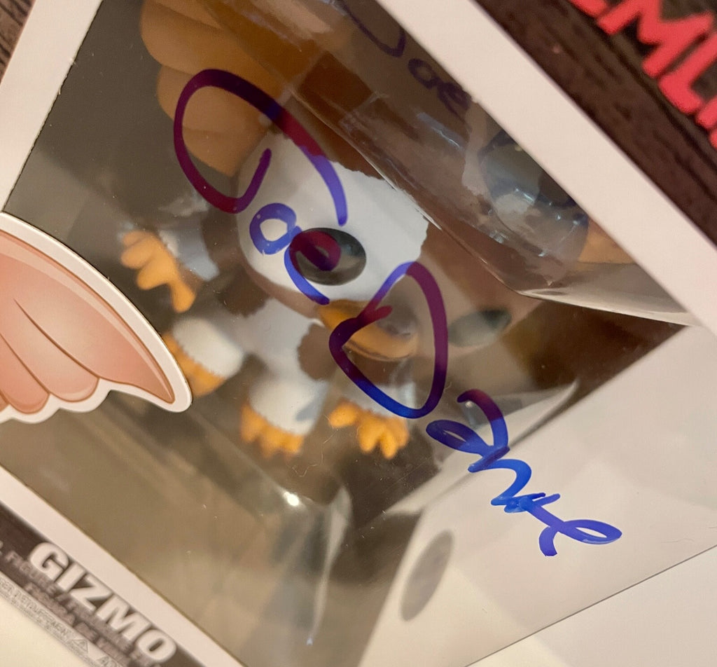 Joe Dante Gremlins Gizmo Signed Auto Funko Pop Figure #04 PSA/DNA COA1
