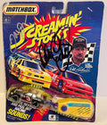 1991 Dale Earnhardt Sr & Dale Earnhardt Jr  Dual Signed 1/64 Screaming Stock Car0