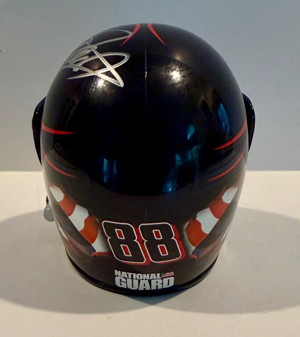 2008 Dale Earnhardt Jr NG Winners Circle Signed 1/4 Scale Mini Helmet COA #12