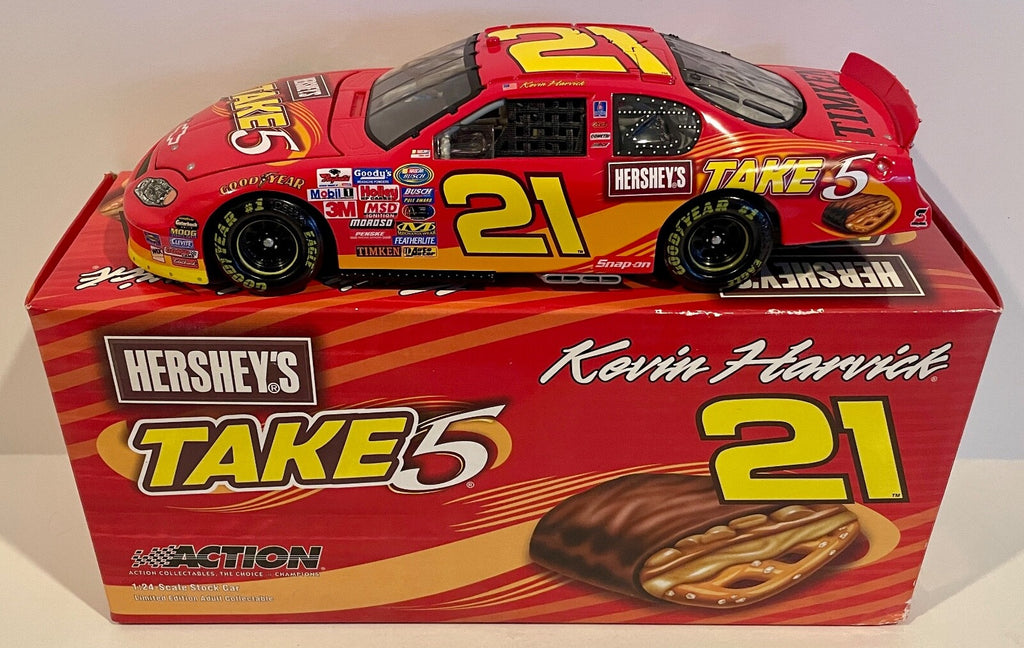 2005 Kevin Harvick & Richard Childress Take 5 Signed Auto 1/24 Diecast Car COA0