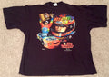 1995 Jeff Gordon WINSTON CUP CHAMPION Signed VINTAGE Black XL T-Shirt0