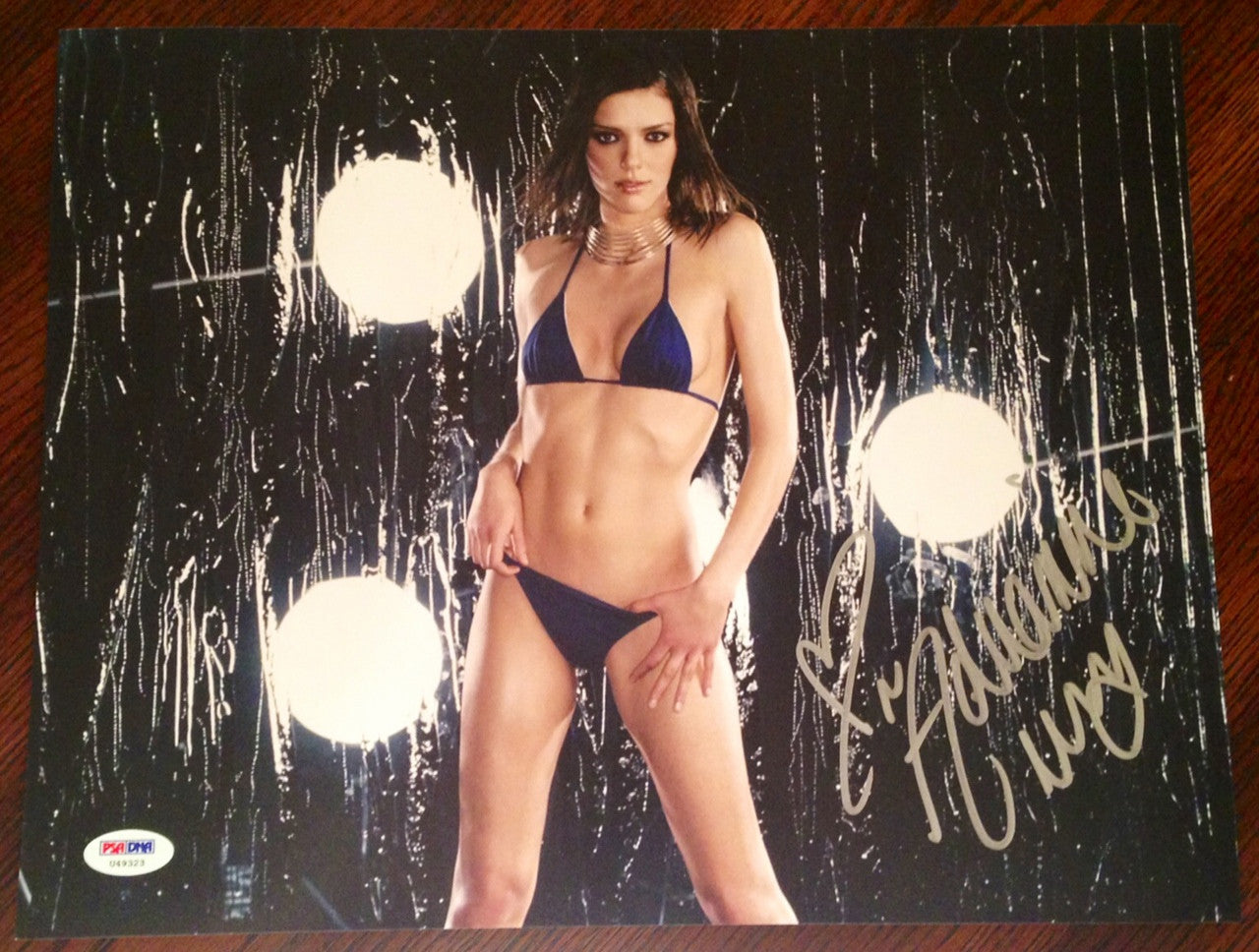 Adrianne Curry Signed Playboy Playmate of the Year 11x14 Photo PSA/DNA COA0